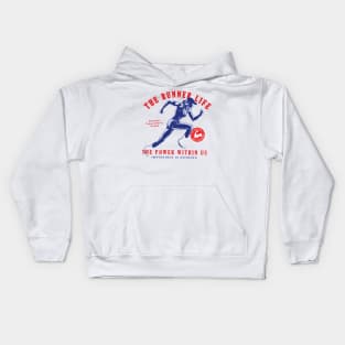 The Runner Life - The Power Within Us ( Lady Version ) Kids Hoodie